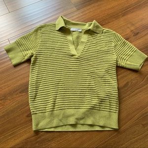 Everlane merino polo - S - cactus (green)